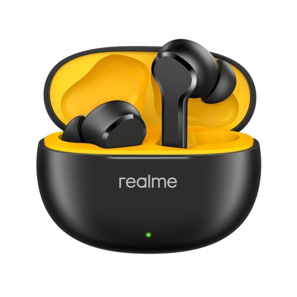 realme Buds T110 with AI ENC for calls, upto 38 hours of Playback and Fast Charging Bluetooth  (Black, True Wireless)
