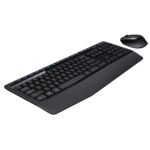 Logitech MK345 Wireless Keyboard and Mouse Set Full-Sized Keyboard with Palm Rest and Comfortable Right-Handed Mouse, 2.4 GHz Wireless USB Receiver, Compatible with PC, Laptop - Image 2