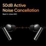 realme Buds Air 5 Pro with 50dB ANC, 360 Spatial Audio and upto 40 hours Playback Bluetooth Headset  (Astral Black, True Wireless) - Image 3