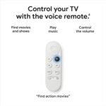 Google Chromecast with TV (4K) Media Streaming Device  (Snow) - Image 3