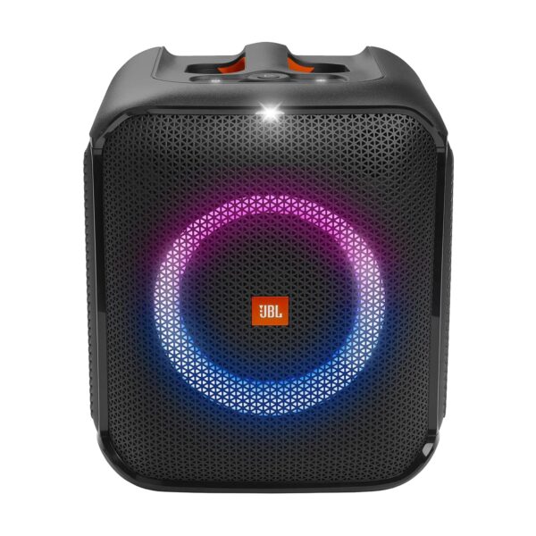 JBL Partybox Encore Essential, Dynamic Light Show ,6Hrs Playtime,Built-in Powerbank 100 W Bluetooth Speaker (Minor dent in bottom)