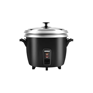 HAVELLS RISO Plus 1.8 L 2 Bowl Electric Rice Cooker  (1.8 L, Black)