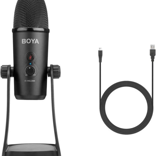 BOYA BY-PM700 Omnidirectional, Condenser Cardiod, Stereo & bi-directional Microphone