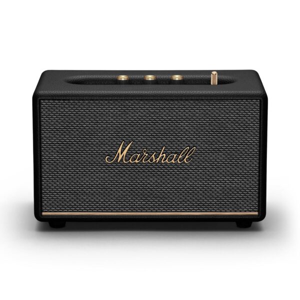 Marshall Acton III Wired Connectivity Stereo Home Speakers with Bluetooth 5.2 & RCA or 3.5mm Input – Black