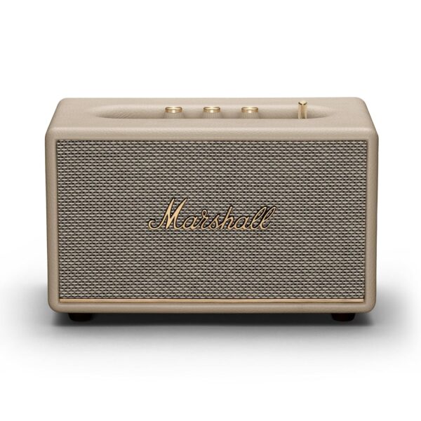 Marshall Acton III Wired Connectivity Stereo Home Speakers with Bluetooth 5.2 & RCA or 3.5mm Input – Cream