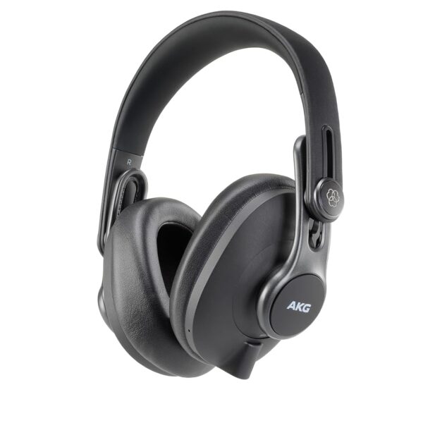 AKG K371BT Bluetooth Wireless Over Ear DJ Headphones with Mic