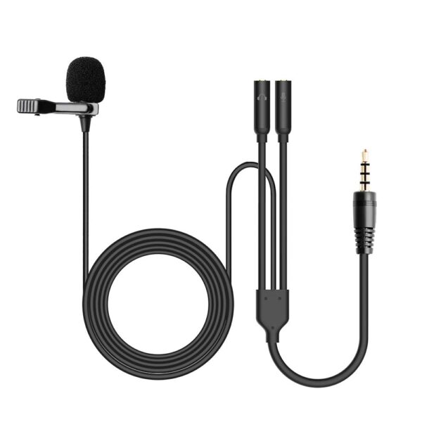 Maono AU-300 Shielded 3.5 mm Cable Wired PREMIUM Microphone Compatible with All Devices