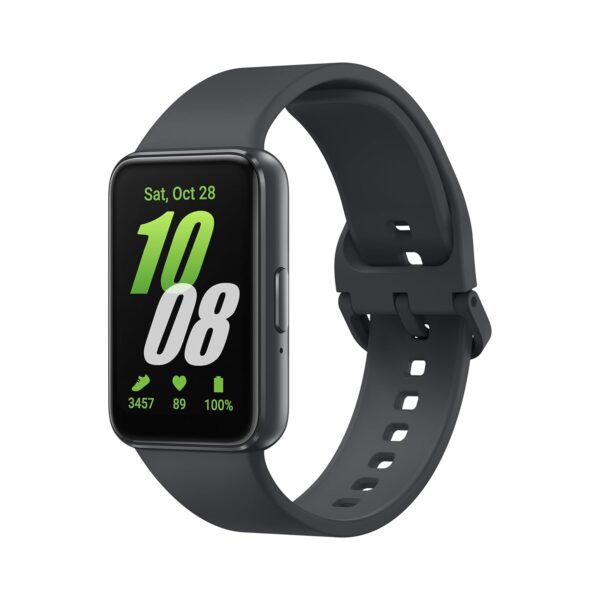 Samsung Galaxy Fit3 | AMOLED Display & Aluminium Body | Upto 13Day Battery | 5ATM & IP68  (Gray Strap, Free Size)