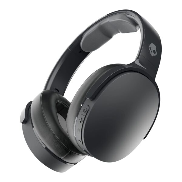 Skullcandy Hesh Evo Over Ear Wireless Headphones, 36 Hr Battery, Microphone, Works with iPhone Android and Bluetooth Devices - True Black