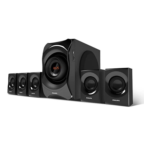 PHILIPS SPA8000B/94 120 W Bluetooth Home Theatre  (Black, 5.1 Channel)
