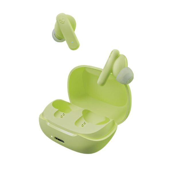 Skullcandy S2TAW-R954 Smokin Buds TWS Earbuds 3 Preset EQmodes,20Hr Playtime+Rapid,Use Either BudSolo Bluetooth  (Matcha, In the Ear)
