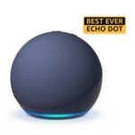 Alexa Echo Dot (5th Gen)| Bluetooth with Alexa Assistant Smart Speaker  (Blue)