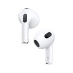 Apple AirPods (3rd generation) with Lightning Charging Case Bluetooth  (White, True Wireless)