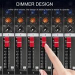DIGIMORE Professional 8 Channel Mixer | 8 XLR + 6.35MM Input Ports | USB MP3 & BT Support | 48V Phantom Power | Delay & Repeat FX | Stereo Output | Headphone, Aux, EFF Outs (D-260) - Image 2