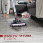 Eureka Forbes Kordfree K10 Lite Cordless Vacuum Cleaner | 2-in-1 Handheld & Upright | 11 KPa Suction Power | 45 Min Runtime | Removable Battery | Cyclonic Tech| 3 Accessories | HEPA,4-Stage Filtration - Image 3