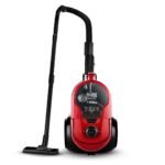 Eureka Forbes SuperVac 1600 Watts Powerful Suction,bagless Vacuum Cleaner with cyclonic Technology,7 Accessories,Compact,Lightweight & Easy to use (Red)
