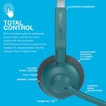 Jlab Go Work Pop, 50+ Hr Playtime Bluetooth  (Teal, On the Ear) - Image 3