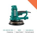 Sulfar Power Action Machine Pole Drywall Sander 800W 220V, 50Hz, No-Load Speed 1200-1700/min and 180mm Grind Disc (DS800) - Image 4