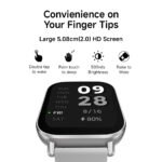 REDMI Watch 5 Active BT Calling 3 mic,2"HD Screen,18 days battery,HyperOS,Metal body Smartwatch  (Active Midnight Black Strap, Free Size) - Image 3