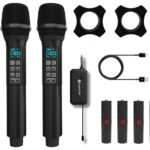 Digimore D-356 UHF Wireless Mic w Inbuilt Echo for Live Singing, Karaoke, Performance Microphone