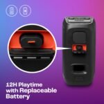 JBL Partybox 120, AI Sound Boost, Futuristic Light Show, Upto 12Hrs Playtime 160 W Bluetooth Party Speaker - Image 3
