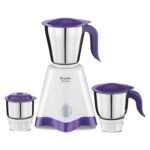 Preethi Crown MG-205 500-Watt Mixer Grinder (White/Purple)