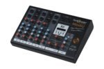 Studiomaster Mini 6U Stage Mixer (Bluetooth And USB), Black