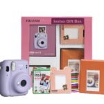 FUJIFILM Analog Mini 11 gift box - Purple Instant Camera (Purple)