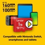 Lexar Play 1TB microSDXC UHS-I Card, Compatible with Nintendo Switch, Up to 150MB/s Read (LMSPLAY001T-BNNNU) - Image 2