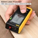 Deli DL4168 3V Laser Distance Measure Up to 40M Range Continuous Distance Laser Range Finder - Image 2