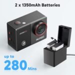 Akaso EK7000 4K30fps Action Camera with Touch Screen EIS 131ft Waterproof Underwater Camera Sports and Action Camera (Black, 20 MP) - Image 3