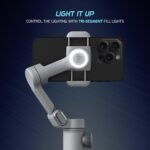 IZI GO-X Smartphone Gimbal Stabilizer With OLED Display & Wireless Charging Pad Single Gimbal for Mobile (310) - Image 3