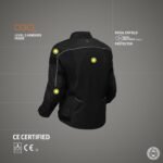 ROYAL ENFIELD Explorer V4 Riding Jacket with Back, Shoulder & Elbow Armors and Rain Jacket Riding Protective Jacket (Black, XXL) - Image 2