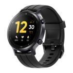 realme Smart Watch S 1.3" Auto-bright Display with Metallic Dial (Black Strap, Regular)