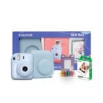 FUJIFILM Instax Mini 12 Treasure Box (10 Shot, Carry Case & Bunting) Instant Camera (White)