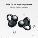 Huawei Freeclip,Open-ear design,AI Clear Call,Long Battery Life,Dual-Device Connections Bluetooth Headset (Black, True Wireless) - Image 2