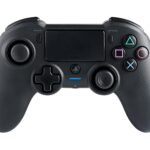 Nacon Asymmetric Wireless  Gamepad (Black, For PS4, PS5, PC)
