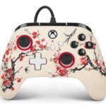 PowerA Officially Licensed PC Gaming Advanatge Wired Controller USB  Gamepad (White, Red, For Xbox Series S, Xbox Series X, Xbox One, Windows 10)