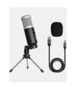Gamma Audio GA-YR11 Shielded Cable Condenser Microphone With tripod stand and USB cable - Image 3