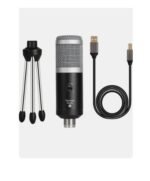 Gamma Audio GA-YR11 Shielded Cable Condenser Microphone With tripod stand and USB cable - Image 2