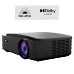 ZEBRONICS PIXAPLAY 16 Dolby Smart LED Projector, 10000 Lumens, 4K Support, 200 Inch Screen Size, USB, HDMI, AV, AUX, WiFi, 1080p Native, Supports Bluetooth, APP Support, Miracast, Airplay - Image 4