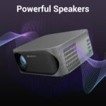 ZEBRONICS PIXAPLAY 25, Smart Projector, 1080p, 7500 Lumens, 200" Screen Size, Quad Core, Auto [ Focus | Keystone | Obstacle Detection | Screenfit ], Bluetooth, WiFi, HDMI-ARC, APP Support, Miracast - Image 2