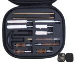 Diy Crafts Cleaning Kit Barrel Brushes Tools for Most Caliber Handguns 22 357 38 40 44 45 9mm Gun Cleaning Set, Pack of 1 Set, Style No 5 (Multicolor)