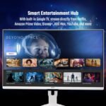 acer GA271U 27 Inch WQHD IPS Gaming Smart Monitor, 180Hz Refresh Rate, Android OS, Wi-Fi, Bluetooth, Miracast, IoT, Ext Webcam Support, Keyboard/Mouse Support, Ergostand, Remote Control, AMD FreeSync - Image 3