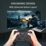 Ant Esports GP310 Wireless Game Controller for PC, PS3 Android TV Box & Mobile, 2.4GHz Wireless Gamepad, Anti Slip Joysticks,Rechargeable Battery, Dual Analog Sticks, Vibration Feedback, USB Dongle. - Image 4