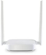 TENDA N301 Wireless Router 2.4 GHz 300 Mbps Wifi Speed Single Band External Antenna Ethernet (Cable Broadband) (White)