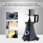 Butterfly Nexo 750W Mixer Grinder Food Processor with 6 Jars | Kneading, Chopping, Slicing, Grinding, Mincing, Grating, Juicing & Spice grinding | Evion-GT Motor with FPSS Technology | Ink Blue - Image 4