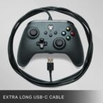 PowerA Wired Gaming Controller for Xbox Series X/S, Xbox One, PC, Windows 10/11, Black (Officially Licensed) - Image 3