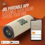 JBL Flip 7 Wireless Portable Bluetooth Speaker, Bold Pro Sound with AI Sound Boost, 16Hrs of Playtime, IP68 Water & Dustproof, Multi-Speaker Connection by Auracast, Personalization App (Sand) - Image 3