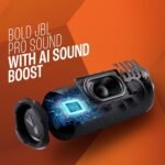 JBL Flip 7 Wireless Portable Bluetooth Speaker, Bold Pro Sound with AI Sound Boost, 16Hrs of Playtime, IP68 Water & Dustproof, Multi-Speaker Connection by Auracast, Personalization App (Sand) - Image 2